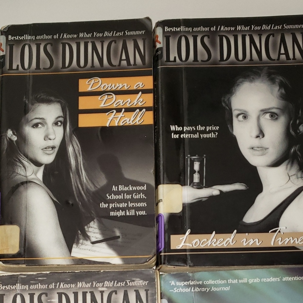 Down the dark hall and Locked in time ByLoisDuncan